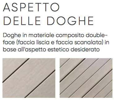 Aspetto Doghe Piscina in Legno WPC